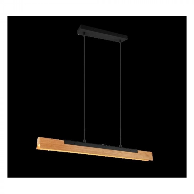 VISILICA KERALA 1XSMD 25W 3000K 3000lm DRVO/CRNO Cijena