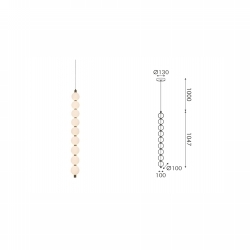 VISILICA LOLLY LED 14W 3000K 1050lm Cijena