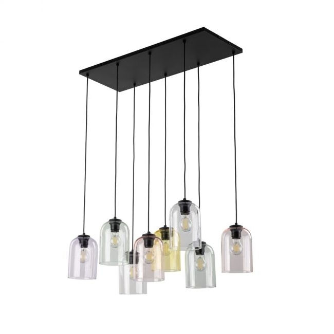 VISILICA MOLLY 8xE27 MAX15W IP20 CRNA Cijena