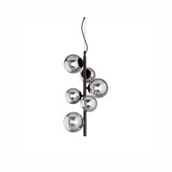 VISILICA PERLAGE 6XG9 max.15W CRNA Cijena
